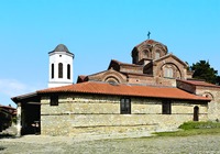 Церковь Богородицы Перивлепты в Охриде. 1295 г. Фотография. 2016 г. Фото: иером. Игнатий (Шестаков)