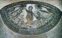 «Traditio Legis» (Даяние закона). Мозаика мавзолея Санта-Констанца в Риме. 3-я четв. IV в. Фото: В. Е. Сусленков