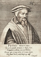 Петр Вермилий. Гравюра Гендрика Гондиуса Старшего. 1599 г. (Рейксмюсеум, Амстердам). Фото: rijksmuseum.ne