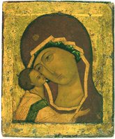 Игоревская икона Божией Матери. 2-я пол. XVI в.? (ГТГ)
