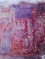 «Суд Пилата». Роспись собора Влахернского мон-ря. Сер. XIII в.