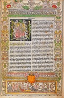 Итальянская Библия. Венеция, 1493 (РГБ) (Быт 1)