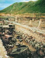 Руины раннехрист. базилики в Герасе