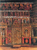 Иконопись церкви в с. Белая Слуда Вологодской губ. Этюд. 1894 г. Худож. В. В. Верещагин (ГТГ)
