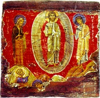 Преображение. Икона. Византия. XII в. (ГЭ)