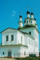 Церковь во имя Св. Троицы в Зеленской (Рыбачьей) слободе в Тотьме. 1768–1772, 1780–1788 гг. Фотография. 2004 г.