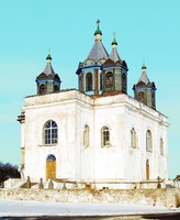 Церковь в честь Преображения Господня в дер. Деречин. 1865 г. Фотография. 2006 г.