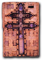 Реликварий с частицей Честного Животворящего Креста Господня. Ок. 1380 г.