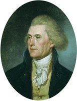 Т. Джефферсон. Портрет. Худож. Ч. У. Пил. 1791 г. (Национальный исторический парк Независимости в Филадельфии)