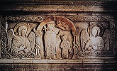 Саркофаг св. Феодоры. XIII в. (ц. св. Феодоры. Арта)