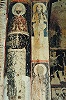 Ц. Григория Просветителя. Роспись юж. стены и юго-зап. подкупольного столпа. 1215 г. 