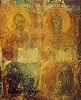 Ап. Андрей. Фреска зап. стены Дмитриевского собора во Владимире. 1195 г.