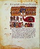 \"...Молитесь, ибо не знаете, когда наступит это время\" (Мк 13. 33). Миниатюра из Четвероевангелия. Сер. XI в. (Paris. Gr. 74)