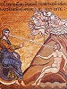 Сотворение земных зверей и человека. Мозаика собора в Монреале (Сицилия). XII в.