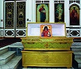Рака с мощами свт. Гавриила (Христорождественский собор в Рязани). Фотография. 2004 г.