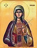 Св. Олимпиада Константинопольская. Икона. Нач. XXI в.