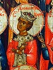 Св. царевич Димитрий. Фрагмент иконы \"Собор русских святых\". Нач. XIX в. (НКПИКЗ)