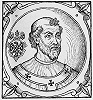 Александр IV, папа Римский. Гравюра (Sacchi P.Vitis pontificum. 1626
