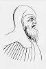 Авраамий (Палицын) (?) Рисунок. XVII в. (ГИМ)
