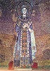 Мц. Агния. Мозаика ц. Сант-Аньезе-фуори-ле-Мура в Риме. 625-638 гг.