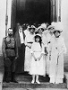 Посещение августейшей семьей раненых в Солдатенковской больнице. Москва, 1914 г. (ГАРФ)