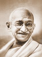 Махатма Ганди. Фотография. 40-е гг. XX в.