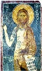 Св. Иоанн Предтеча. Роспись ц. Панагии Ангелоктисты в Кити, Кипр. XIII в.