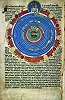Сфера Иоанна Пекама. Миниатюра из Псалтири Арундела. 1310 г. (Lond. Brit. Mus. Arundel. 83. Fol. 123v)