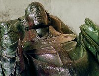 Надгробие Иоанна Пекама. 90-е гг. XIII в. (Кентерберийский собор, Англия)