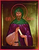 Прп. Иоасаф Нижегородский. Икона. Нач. XXI в. (Печерский Вознесенский мон-рь в Н. Новгороде)