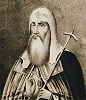 Иоасаф I, патриарх Московский и всея Руси. Литография. XIX в. (ГИМ)