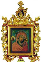 Казанская икона Божией Матери. 2-я пол. XVII в. (ИркОХМ)