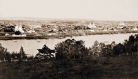 Панорама Иркутска. Фотография. XIX в. (ГИМ)