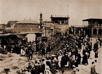 Вступление в Багдад британской армии. Фотография. 1920 г.