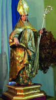 Еп. Исидор Севильский. Скульптор Ф. Сальцилло. XVIII в. (ц. Санта-Мария де Грацие. Картахена, Испания)