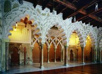 Интерьер дворца Альхаферия в Сарагосе. 2-я пол. XII в.
