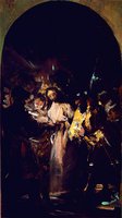 Взятие Христа под стражу. 1798 г. Худож. Франсиско Гойя (Прадо, Мадрид)