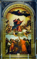 Вознесение Девы Марии. 1516–1518 гг. Худож. Тициан Вечеллио (ц. Санта-Мария-Глориоза-деи-Фрари, Венеция)