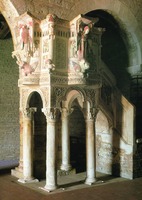 Кафедра. 1159 г. (собор Санта-Мария-дель-Лаго, Москуфо)