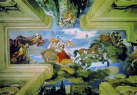 Аврора. Роспись виллы Людовизи в Риме. 1621 г. Худож. Гверчино