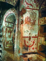 Роспись катакомб на Виа-Анапо в Риме. 300 — 10-е гг. IV в.