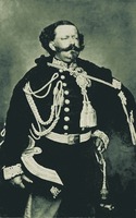 Кор. Виктор Эммануил II. Фотография. Ок. 1861 г.