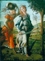 Возвращение Иудифи в Ветилую. Ок. 1470 г. Худож. Сандро Боттичелли (Галерея Уффици, Флоренция)
