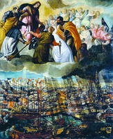 Битва при Лепанто. Ок. 1572 г. Худож. Паоло Веронезе (Галерея Академии, Венеция)