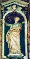Св. Сусанна. 1630–1633 гг. Скульптор Франсуа Дюкенуа (ц. Санта-Мария-ди-Лорето, Рим)