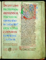 Начало 2-й книги из рукописи «Прогностикон». XII в. (Valenciennes. 175. Fol. 90)