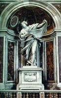 Св. Вероника. 1649 г. Скульптор Франческо Моки (собор св. Петра в Риме)