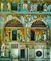 Сцены Нового и Ветхого Завета. Мозаики нефа Палатинской капеллы в Палермо. 1154–1166 гг.