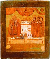 Собор Муромских святых. Икона. Кон. XVII в. (МИХМ)