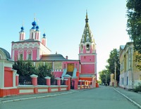 Церковь вмч. Георгия «за верхом» в Калуге. 1700–1701 гг. Фотография. 2011 г.